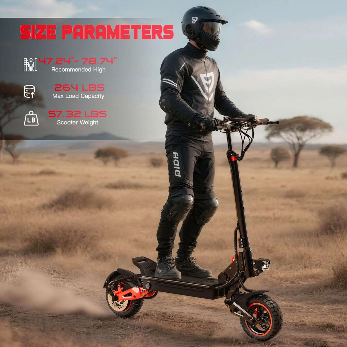 900W to 1600W Motor 48V18ah Battery Folding Electric Scooter for Adults 11 Inch Tires Top Speed 30 to 34 MPH Long Range Up to 37 Miles