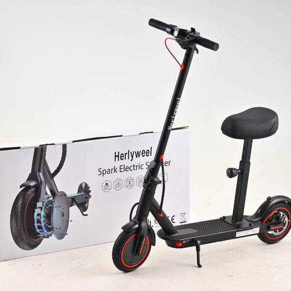 Electric Scooter for Adult,Free skateboard seat included