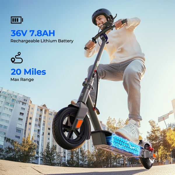 Electric Scooter for Adult,Free skateboard seat included