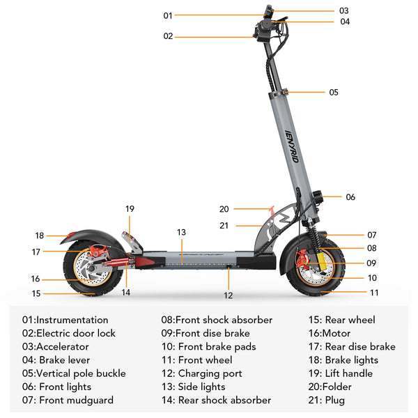 iENYRID A1 Commuting Electric Scooter